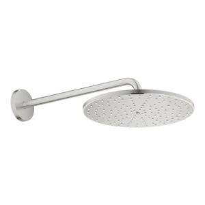 Верхний душ GROHE Rainshower 310 Mono с душевым кронштейном, 1 режим, суперсталь (26558DC0)