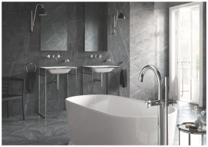 Внешняя часть смесителя для раковины GROHE Atrio на 3 отверстия, хром (20164003)