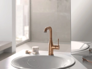 Смеситель для раковины GROHE Essence с донным клапаном, L-Size, теплый закат матовый (32628DL1)