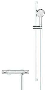 Термостат для душа GROHE Grohtherm 1000 Performance с душевым гарнитуром, хром (34835000)