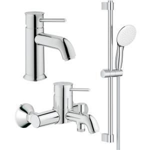 Готовый комплект для ванной комнаты GROHE Tempesta, хром (NB0009)