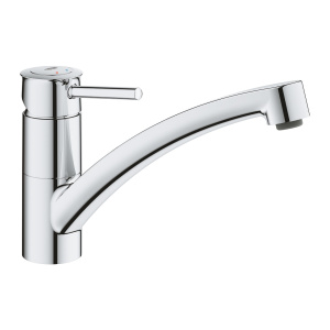 Смеситель для кухни GROHE BauClassic с низким изливом, хром (30575000)