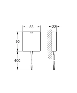 Источник питания для ИК-электроники GROHE Eurosmart CE (36338000)