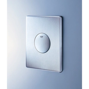 Панель смыва для унитаза GROHE Skate, 1 режим, нержавеющая сталь (38672SD0)