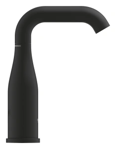 Смеситель для раковины GROHE Essence без донного клапана, M-size, фантомный черный (24176KF1)