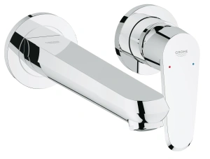 Внешняя часть смесителя для раковины GROHE Eurodisc Cosmopolitan на 2 отверстия, хром (19974002)