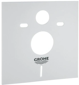 Комплект инсталляции GROHE Solido 4 в 1, с подвесным унитазом Lecico Sydney, сиденьем с крышкой и панелью смыва Skate Air (хром) (39460000)