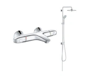 Душевая система GROHE Euphoria 260 с термостатом для ванны, хром (NB0053)