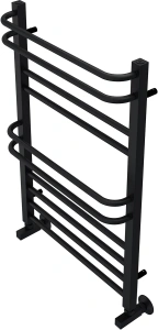 Полотенцесушитель водяной Aquatek Бетта П10 500x800, черный муар AQ KRC1080BL