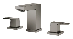 Смеситель для раковины GROHE Eurocube на 3 отверстия, темный графит матовый (20351AL0)
