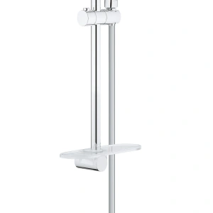 Душевой гарнитур GROHE Tempesta Cosmopolitan 100 с мыльницей, 1 режим струи, душевая штанга 600 мм, 7 л/мин, хром (26083002)