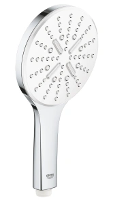 Ручной душ GROHE Rainshower SmartActive 130, 9,5 л/мин, 3 режима, белая луна (26574LS0)
