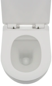Унитаз AQUAme подвесной с сиденьем с микролифтом, белый AQM2002