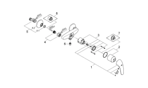 Смеситель для душа GROHE Euroeco, хром (32740000)
