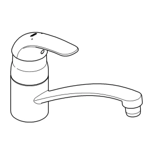 Смеситель для кухни GROHE Euroeco, хром (32750000)