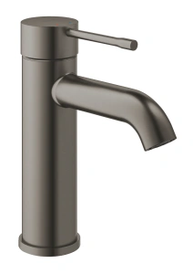 Смеситель для раковины GROHE Essence без донного клапана, S-size, темный графит матовый (24172AL1)