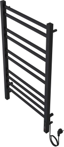 Полотенцесушитель электрический Aquatek Поларис П10 500x900, черный муар AQ EL KO1090BL