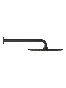 Верхний душ GROHE Rainshower Cosmopolitan Metal 310, 8 л/мин, 1 режим, 380 мм, матовый черный (260662430)