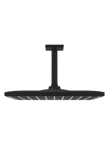 Верхний душ GROHE Rainshower Mono 310 Cube, 7,5 л/мин, 1 режим, 142 мм, фантомный черный (26566KF0)