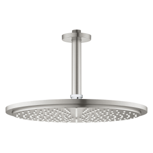 Верхний душ GROHE Rainshower Cosmopolitan 310, 8 л/мин, 1 режим, 142 мм, суперсталь (26067DC0)