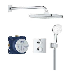Душевая система GROHE Grontherm с термостатом для душа, хром (34871000)
