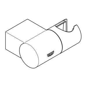 Настенный держатель GROHE Rainshower регулируемый, хром, (27055000)