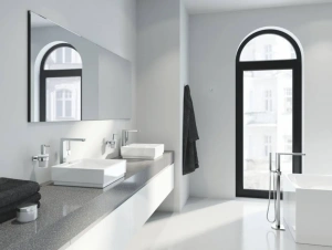 Внешняя часть смесителя для ванны GROHE Plus напольного монтажа, хром (23846003)