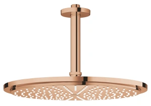 Верхний душ GROHE Rainshower, 9,5 л/мин, 1 режим, 142 мм, теплый закат глянец (26067DA0)