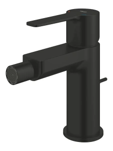 Смеситель для биде GROHE Lineare с донным клапаном, S-size, матовое черное (338482431)