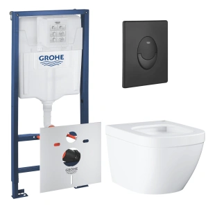 Комплект инсталляции GROHE Rapid SL 1000044 с унитазом GROHE Euro Ceramic (NW0689)