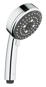 Ручной душ GROHE Vitalio Comfort 100, 3 режима, хром/черный (26092000)