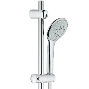 Душевой гарнитур GROHE Euphoria 110 Champagne с мыльницей, 3 режима струи, душевая штанга 600 мм, 17 л/мин, хром (27232001)