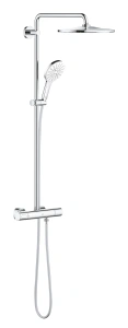 Душевая система GROHE Rainshower SmartActive 310 с термостатом для душа, белая луна (26647LS0)