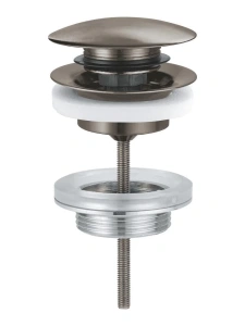 Донный клапан для раковины GROHE, сатиновый графит (65807MG0)