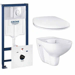 Готовый набор для туалета GROHE Bau Ceramic с комплектом инсталляции (NW0006)