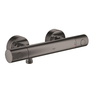 Термостат для душа GROHE Grohtherm 1000 Cosmopolitan, темный графит глянцевый (34065A02)