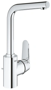 Смеситель для раковины GROHE Eurodisc Cosmopolitan с донным клапаном, L-size, хром (23054003)