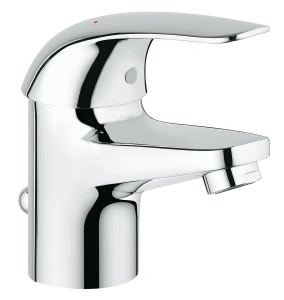Смеситель для раковины GROHE Euroeco с донным клапаном, S-size, хром (23262000)
