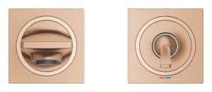 Внешняя часть смесителя для раковины GROHE Allure скрытого монтажа, на 2 отверстия, S-Size, теплый закат матовый (19309DL2)