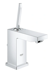 Смеситель для раковины GROHE Eurocube Joy с донным клапаном, S-size, хром (23654000)