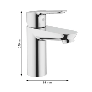 Смеситель для раковины GROHE BauEdge, хром (32858000)