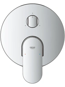 Внешняя часть смесителя для ванны GROHE Plus с переключателем на 3 положения, хром (24093004)