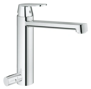 Смеситель для кухни GROHE Eurosmart Cosmopolitan с запорным вентилем, хром (30195000)