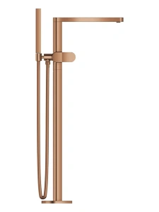 Внешняя часть смесителя для ванны GROHE Plus напольного монтажа, теплый закат, матовый (23846DL4)