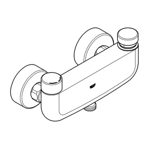 Смеситель для душа GROHE Eurosmart Cosmopolitan T, хром (36320000)