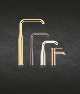 Смеситель для раковины GROHE Essence без донного клапана, XL-size, холодный рассвет глянец (24170GL1)