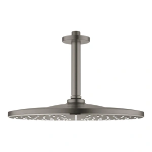 Верхний душ GROHE Rainshower 310 Mono с душевым кронштейном, темный графит матовый (26560AL0)