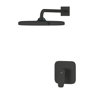 Душевая система GROHE Cubeo со смесителем для душа, матовый чёрный (1053342430)