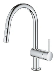 Смеситель для кухни GROHE Minta Touch сенсорный с вытяжным душем, хром (31358002)