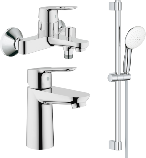 Готовый комплект для ванной комнаты GROHE Tempesta, хром (NB0049)